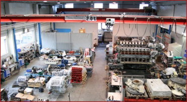 Engine repair shop in Tallinn / Estonia